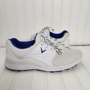 Callaway Imperial Mens Size 10.5 Blue/White Lace Up Athletic Golf Shoes CG123WB